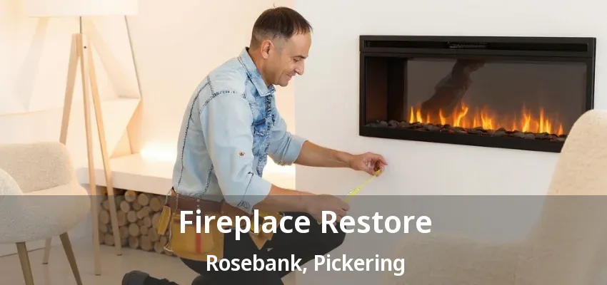Fireplace Restore Rosebank, Pickering - ON