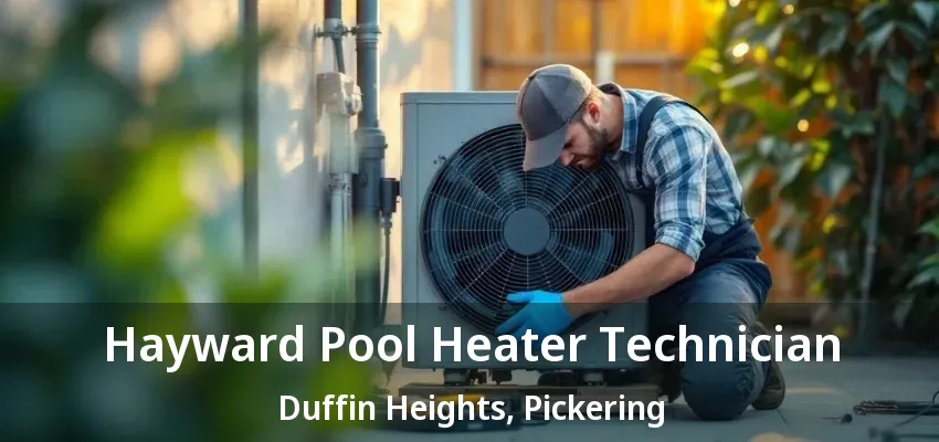 Hayward Pool Heater Technician Duffin Heights, Pickering - ON Hayward Pool Heater Technician Duffin Heights, Pickering - ON