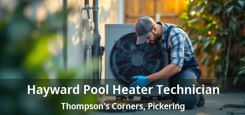 Hayward Pool Heater Technician Thompson's Corners, Pickering - ON