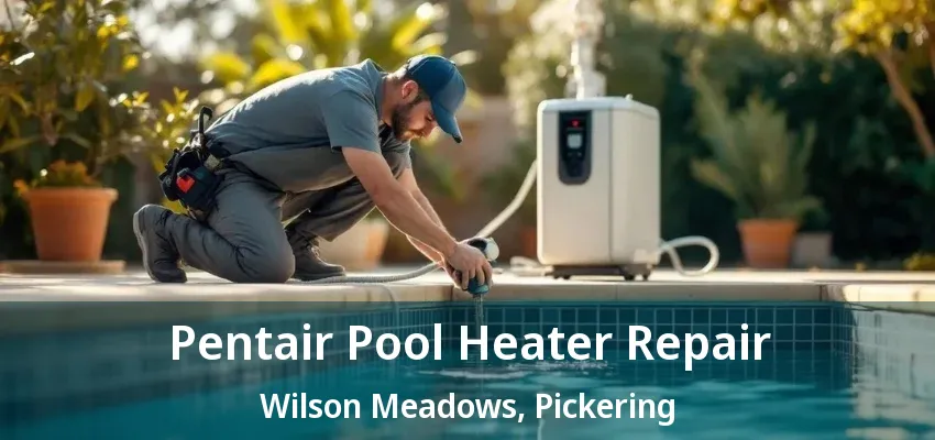 Pentair Pool Heater Repair Wilson Meadows, Pickering - ON Pentair Pool Heater Repair Wilson Meadows, Pickering - ON