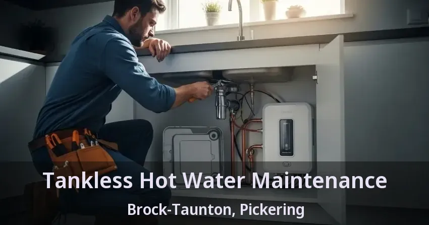 Tankless Hot Water Maintenance Brock-Taunton, Pickering - ON Tankless Hot Water Maintenance Brock-Taunton, Pickering - ON
